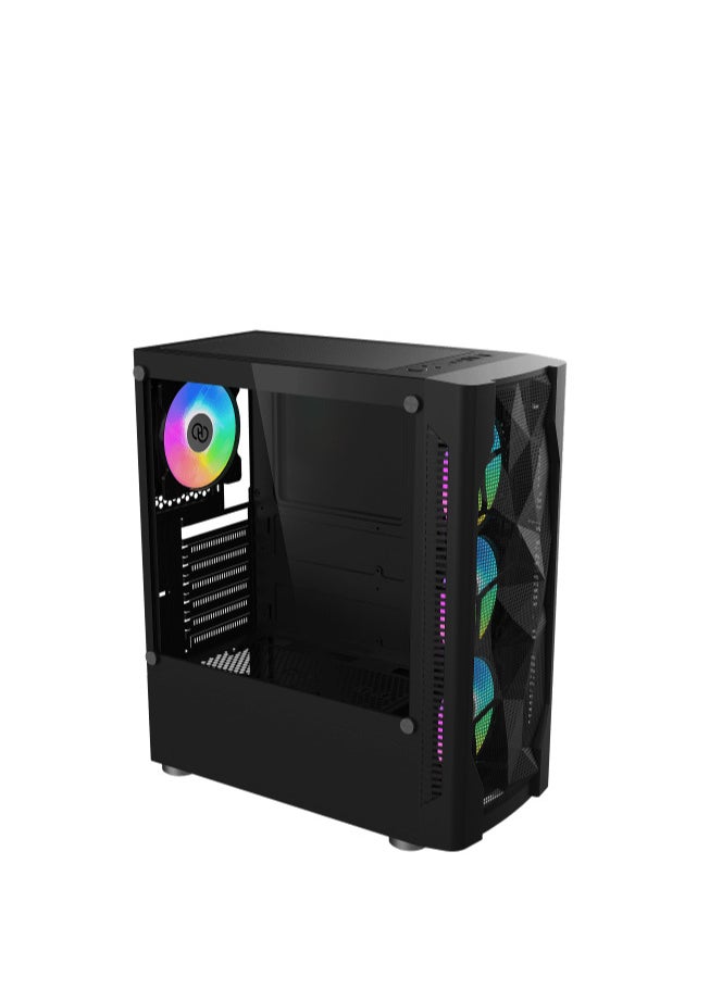 highend High End PRESUS ATX 4 ARGB Fan Case Black  - Image 4