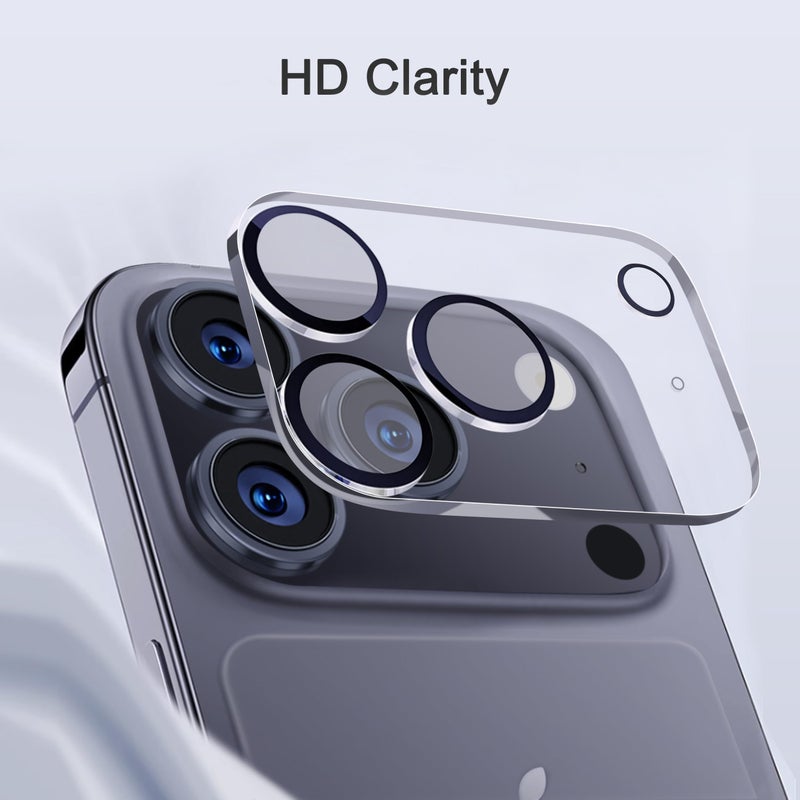 Ailun 3 Pack Camera Lens Protector for iPhone 17 Pro Max,Tempered Glass,9H Hardness,Ultra HD,Anti-Scratch,Case Friendly,Does not Affect Night Shots[Not for iPhone 17/17 Pro/iPhone Air] - Image 3