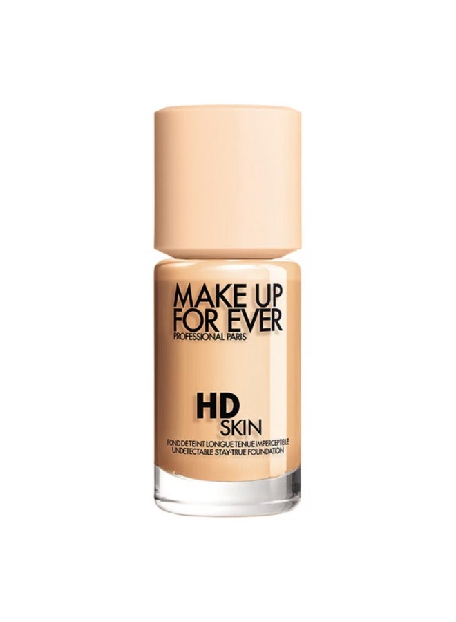 MAKE UP FOR EVER HD Skin Foundation 1Y08 Warm Porcelain - 30ml