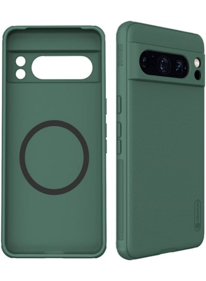 Compatible with Google Pixel 8 Pro Case Mag-Safe Compatible, Bump Textured Thin Phone Case for Pixel 8 Pro Shockproof Anti-Scratch & Slip Magnetic Case
