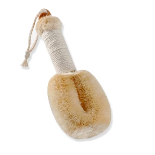 TouchME Touch Me All Natural Spa Sisal Dry Skin Brush – Premium Quality 9” Exfoliating Body Brush for Lymphatic Massage, Circulation & Glowing Smooth Skin - Image 1