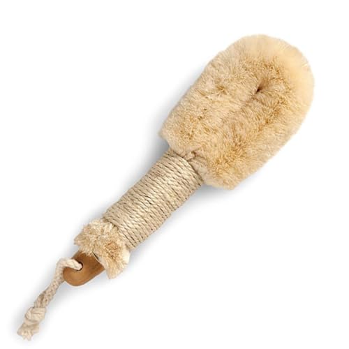 TouchME Touch Me All Natural Spa Sisal Dry Skin Brush – Premium Quality 9” Exfoliating Body Brush for Lymphatic Massage, Circulation & Glowing Smooth Skin - Image 5