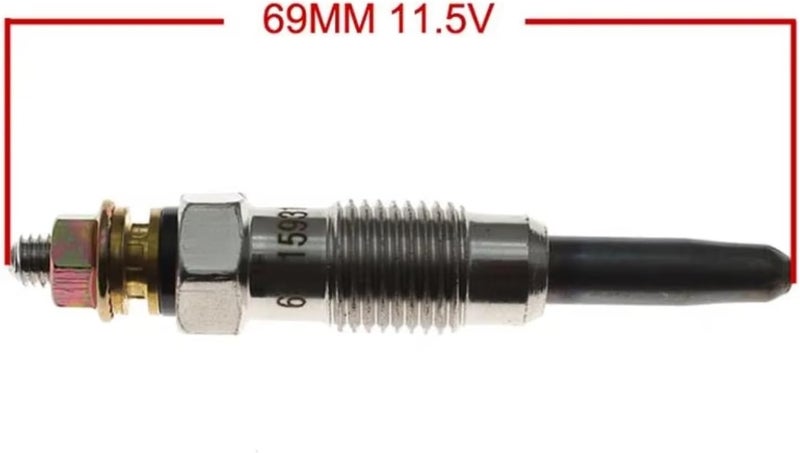 diesel heater glow plug Compatible With Benz For Vito 190 For C-CLASS E-CLASS For W201 W124 1997-2003 Glow Plugs 6611593101 0140201041 0011591701 0011593601(2pcs) - Image 3