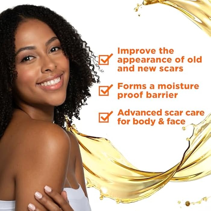 Palmer's Cocoa Butter Formula Scar Serum, Skin Brightening Oil for Face & Body, Concentrated Serum with Vitamin E, Fragrance Free, 1 Fl Oz - Image 3