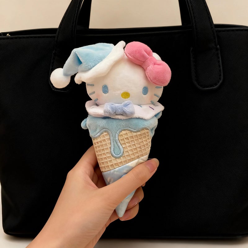 Cute Ice Cream Doll Clothes Set for 10cm Cotton Dolls, Cartoon Plush Toy DIY Accessories - Image 4