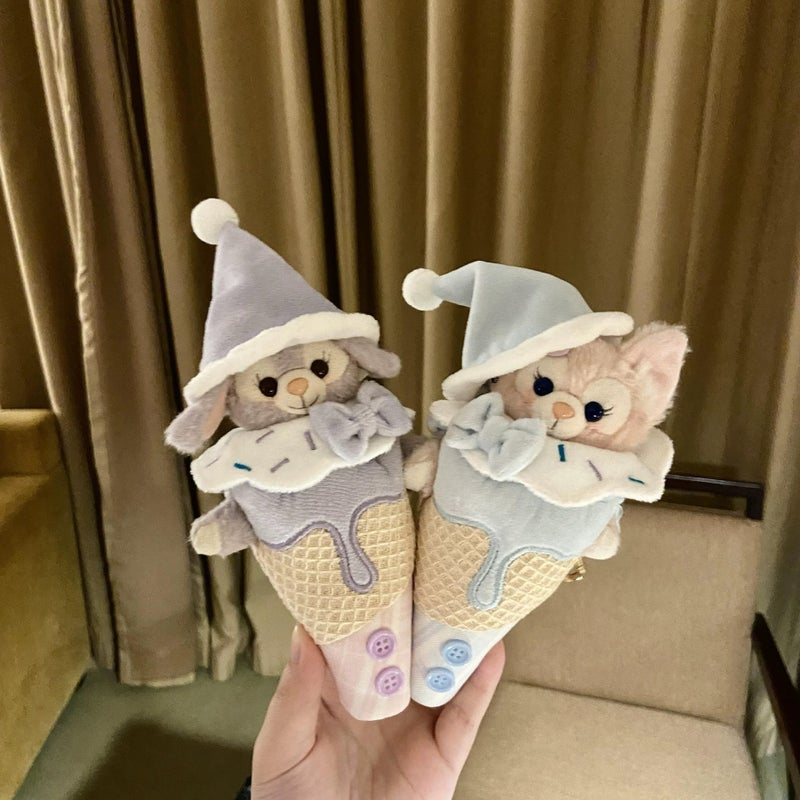 Cute Ice Cream Doll Clothes Set for 10cm Cotton Dolls, Cartoon Plush Toy DIY Accessories - Image 3