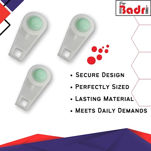 FAPBADRI Plastic Runners/Sliders for Power Track/Curtain Channel - 20 Pieces. - Image 5