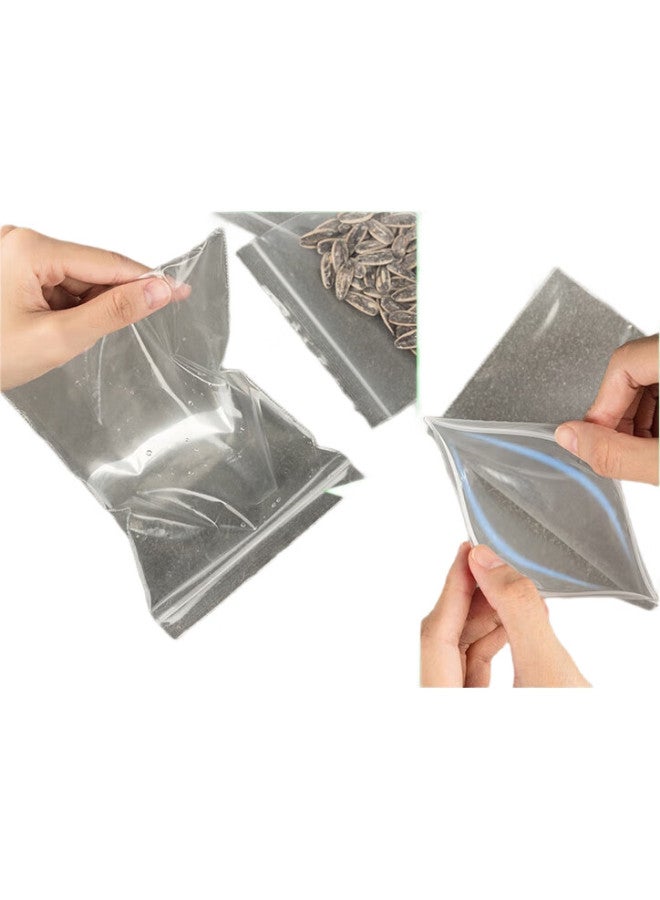 Deli Food Self-Sealing Bags, Size 7, 14*19Cm, Mask Size, Waterproof Storage, 40 Pieces (With Labels), 19253 - Image 2