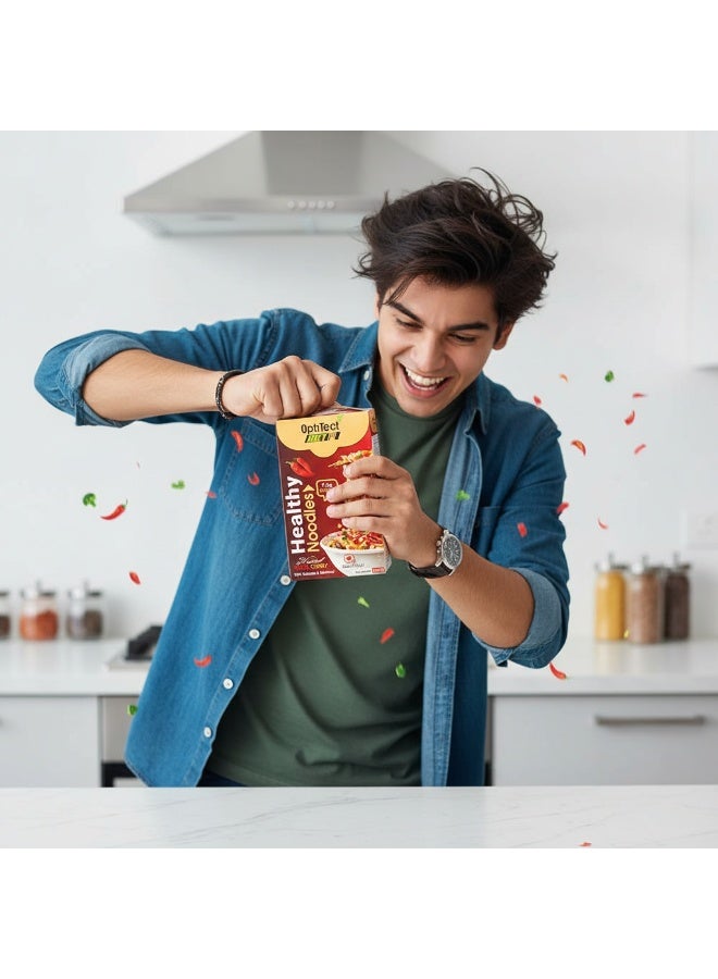 OptiTect Curry Noodles With Quinoa & Beetroot, 117.5 Gm, Rich in Fiber & Protein - Image 5