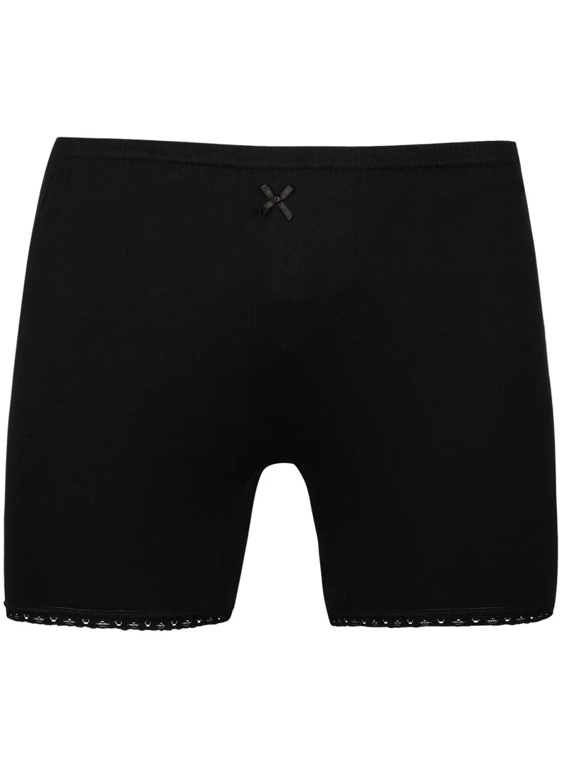 Byc  GIRLS COTTON BOXER SHORT BRIEF - BLACK for Women | Best Price UAE