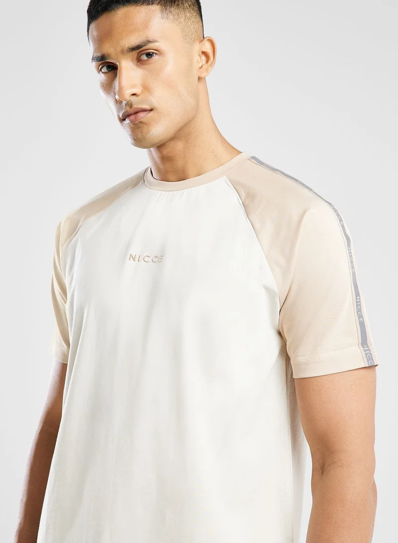 nicce london Delt Tape T-Shirt