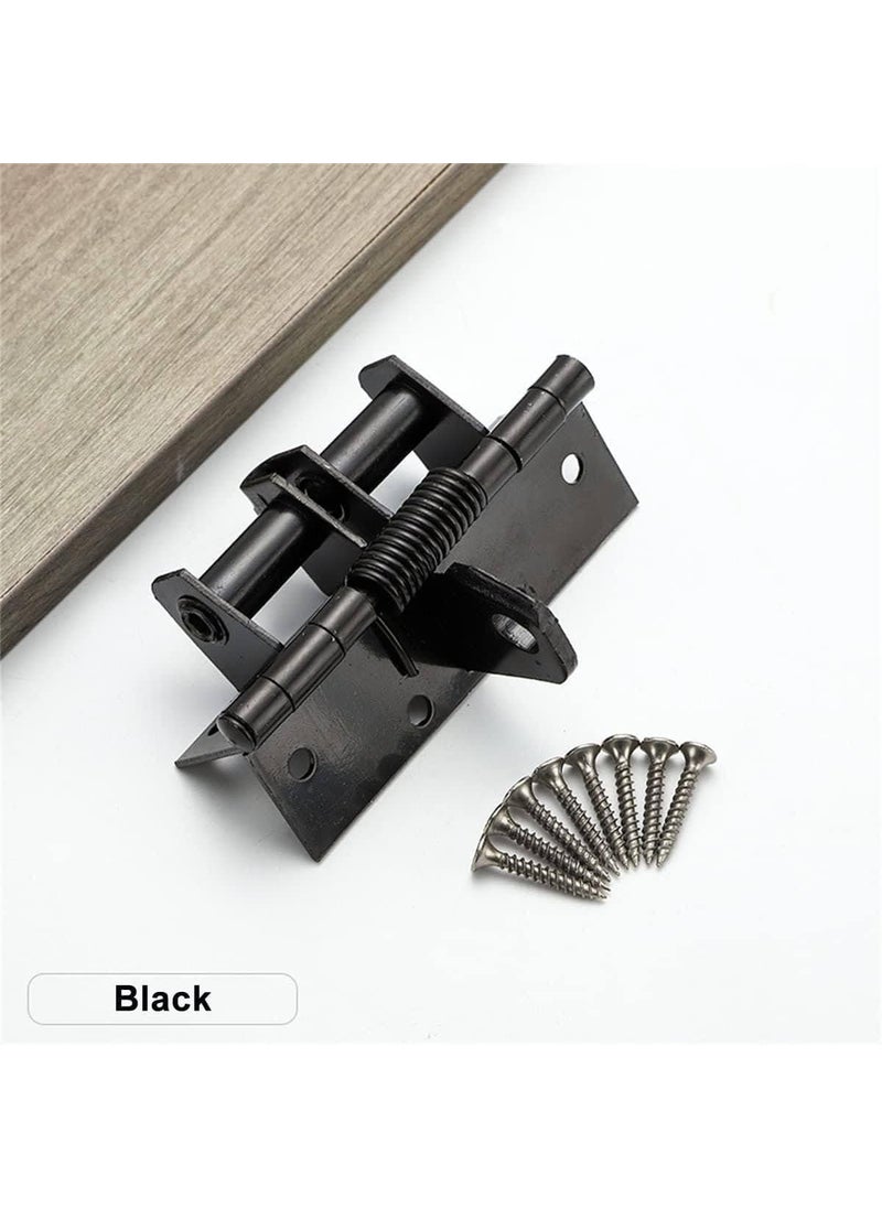 Japak Japak Automatic SelfClosing Door Hinge Multifunctional Heavy Duty Stainless Steel Spring Door 90 Degree Position Spring Door Doors Kitchen Cabinets Cupboards Wooden Fence Doors Pack of 2  - Image 3