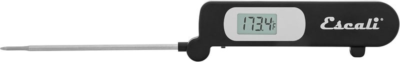 Escali DH3 Folding Digital Kitchen Thermometer, Stainless Steel Folding Probe Black, Universal - Image 2