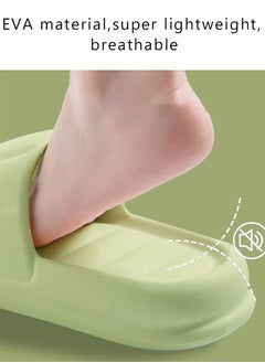 DUNISO Slippers for Women Quick Drying Slide Sandal with Thick Sole Non-Slip Soft Shower Slippers Open Toe Spa Bath Pool Gym House Sandals for Indoor & Outdoor  - Image 3