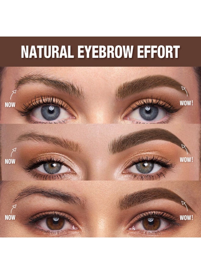 OTWOO O.TWO.O Stamp BrowFun Cushion Eyebrow Powder – Long-Lasting & Waterproof (#1, LIGHT COFFEE BROWN) - Image 4