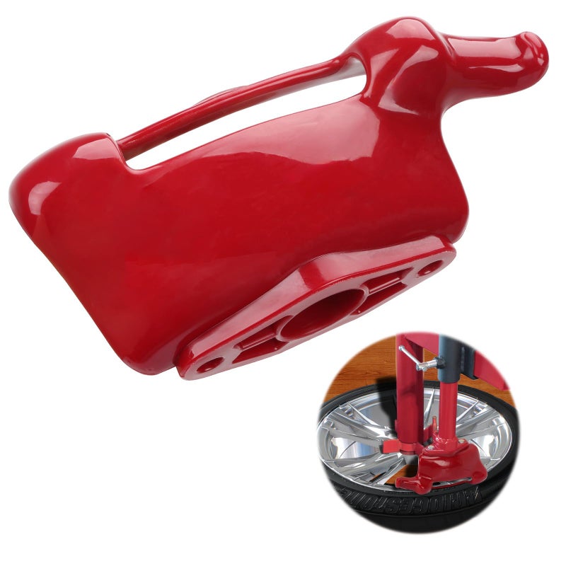 Zakdbbry Tire Changer Duck Head Mount Demount Duck Tool for Hunter Tire Changer Compatible with Manual Harbor Freight Tire Changer Strong Nylon Plastic Red 1 Pack