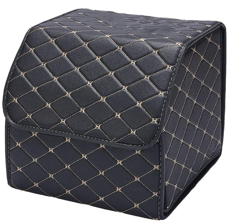 BAGILO Non-Woven Foldable Car Storage Organizer (Black) - Image 1