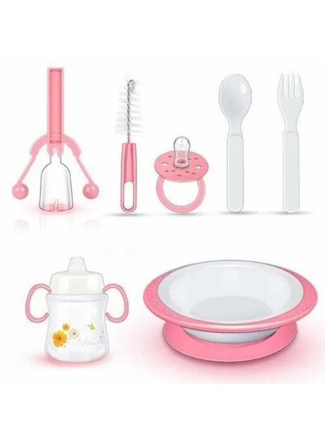 Baby Feeding Set - Baby Feeding Set for Kids - Baby Feeding and Nursing Set - Baby Feeding Set for Babies - Baby Food Set - Kids Feeding Set - Baby Feeding Collection - Baby Nursing Set - Baby Feeding Accessories Set - Baby Nursing Accessories Set - Baby Essentials Set - Baby Supplies Set - Kids Essentials Set - Baby Care and Feeding Set - Newborn Feeding and Nursing Set - Infant Feeding Set - Infant Nursing Set - 7-Piece Baby Set - 7-Piece Feeding Set - 7-Piece Nursing Set - 7-Piece Baby Feeding Set - 7-Piece Baby Set Collection - Kids Tableware Set - Baby Eating Utensils Set - Infant Feeding Utensils Set - Baby Tableware Set - Newborn Baby Essentials Set - Newborn Baby Supplies Set - Complete Baby Set - Complete Baby Feeding Set - Image 1