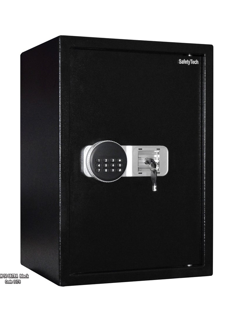 Safety Tech Safety Tech GN50 ULTRA Electronic Safe - Durable Design, Combination Code, Emergency Keys, and Adjustable Interior Shelves  - Image 3