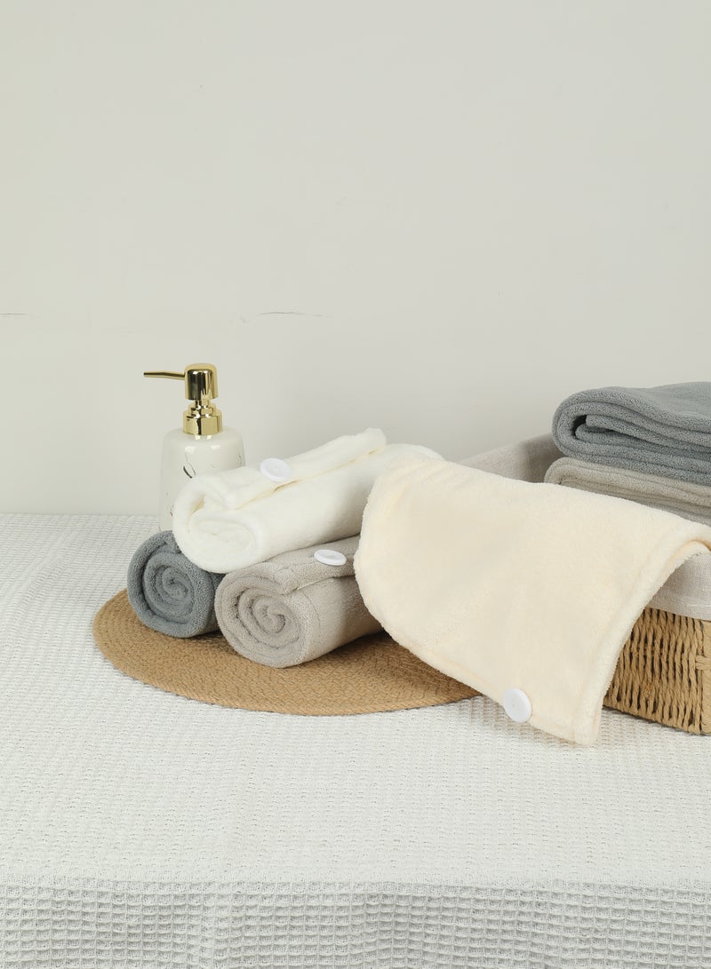 DrSleeep Oatmeal Large Bath Towel - Ultra-Soft Coral Fleece, High Water Absorption, Lightweight, and Gentle on Sensitive Skin - Quick-Dry and Durable for Everyday Use - Image 4