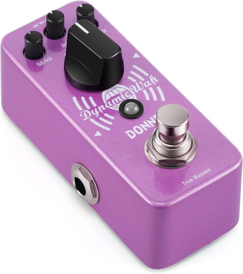 Donner Mini Auto Wah Pedal Dynamic Wah Guitar Effect Pedal Envelope Filter True Bypass - Image 1