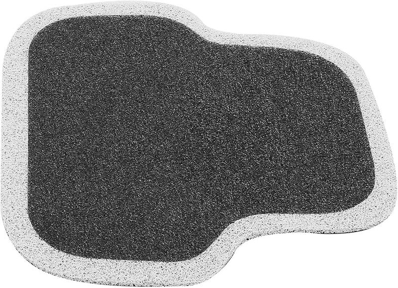 Universal Car Floor Mat Non Slip Anti Wear White Trim Front Rear Seat Pad For SUV Truck - Image 1