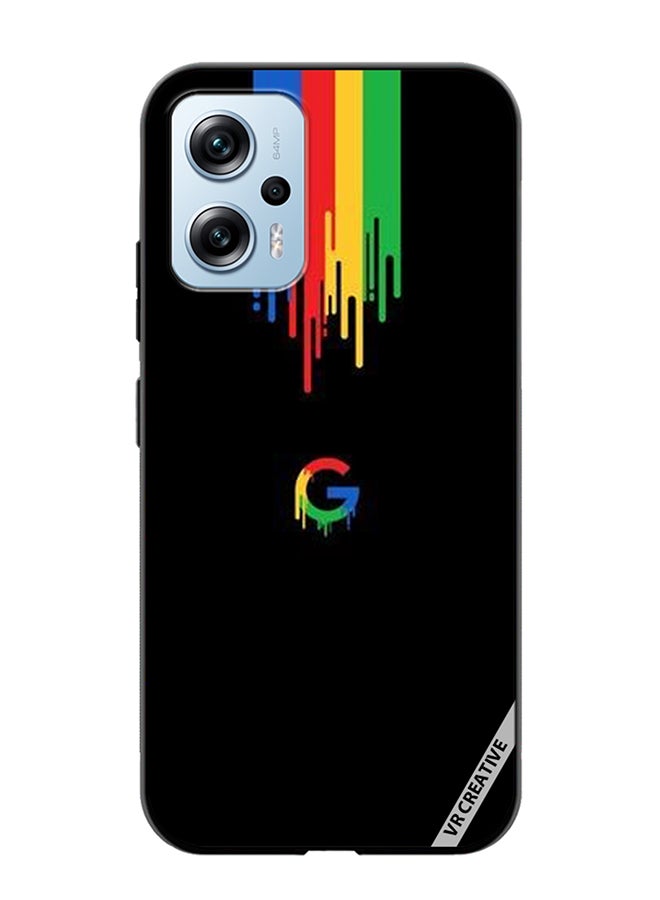 VR CREATIVE Protective Case Cover For Xiaomi Poco X4 GT Google Design Multicolour - Image 1