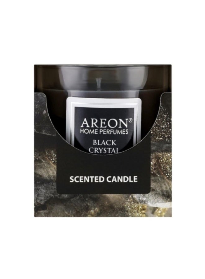 Areon Scented Candle Black Crystal 120g – Elegant and Luxurious Home Fragrance
