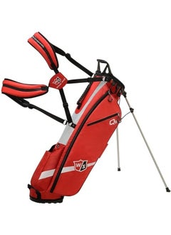 Wilson Wilson Staff Golf Bag, Feather Golf Stand Bag, Carry bag, Red/White, Integrated stand  - Image 2