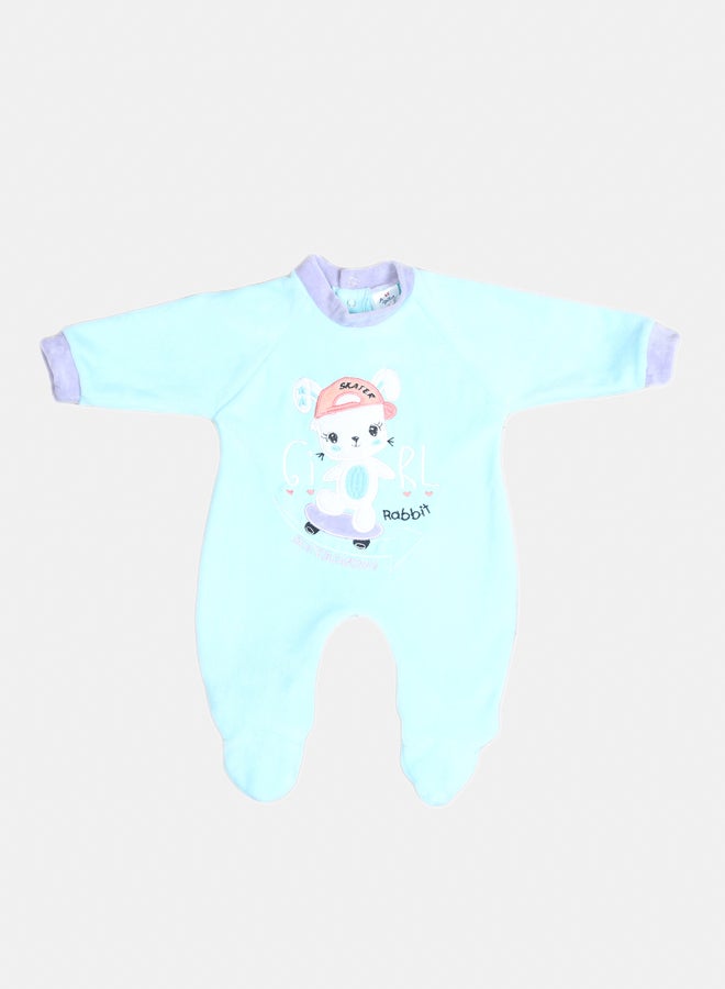 Papillon Plush baby jumpsuit 