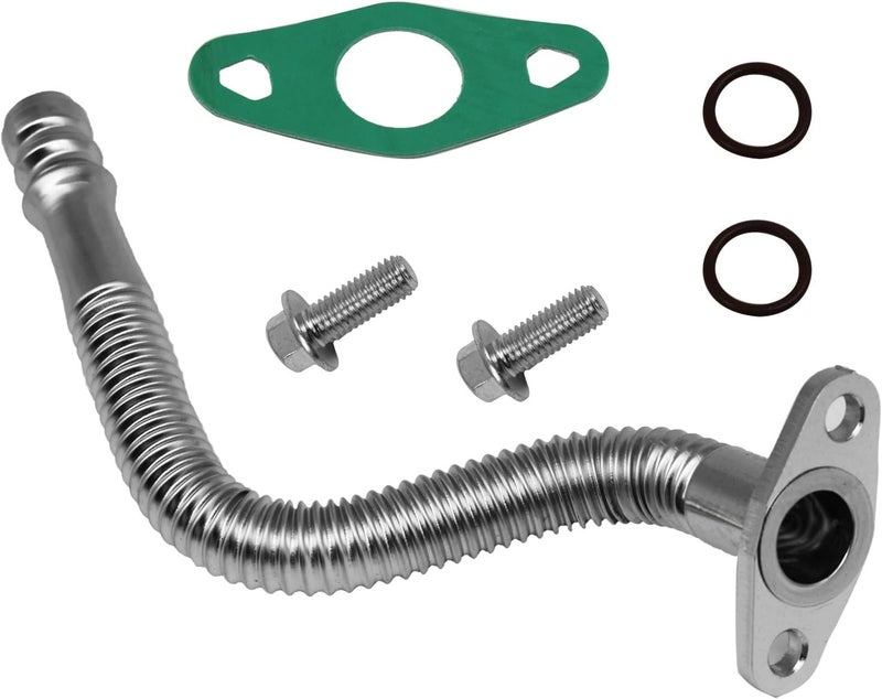 For Turbo Charger Oil Drain Line Return Pipe Tube for Dodge for Ram 2500 3500 for Cummins 5.9L 2004 2005 2006 2007 Replace 5135786AB 3970875