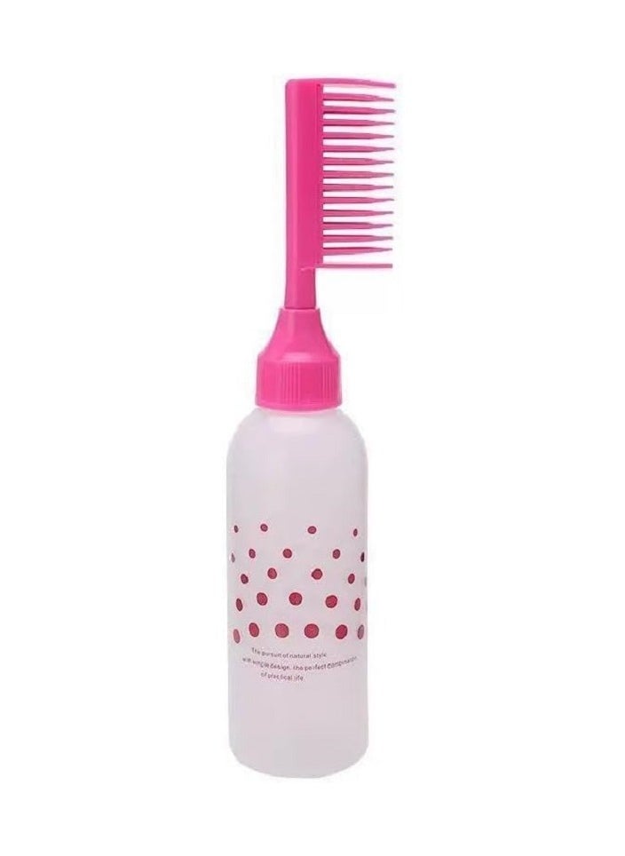 Generic Hair Dye Brush Bottle Hair Dye Applicator Root Applicator Brush for Salon - Multi Color  - Image 3