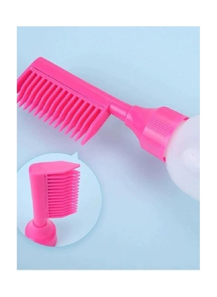 Generic Hair Dye Brush Bottle Hair Dye Applicator Root Applicator Brush for Salon - Multi Color  - Image 2