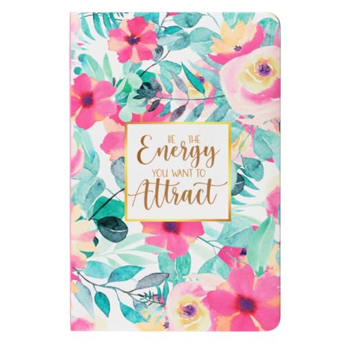 LAURET BLANC 12Months Undated Planner, 12 Monthly Spreads, 52 Weekly Spreads, Habit Tracker, Utility Pages, Paperback (Be The Energy You Want To Attract) - Image 1