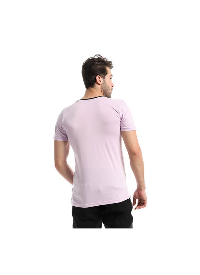 Andora Casual Printed Round Neck T-Shirt  - Image 3