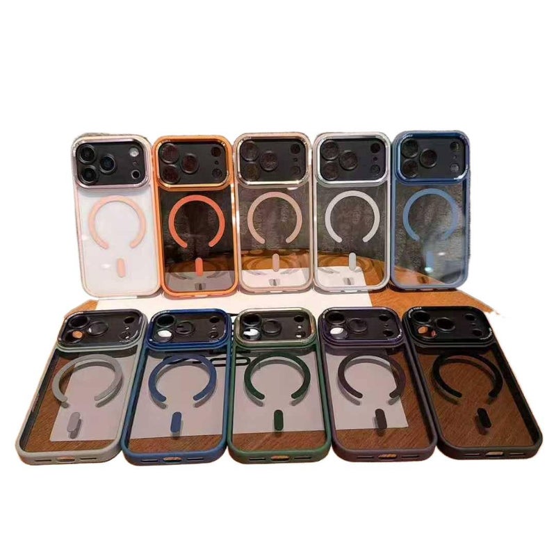 MagSafe Case | Acrylic | Shockproof Cover for iPhone 15 / 15 Plus / 15 Pro / 15 Pro Max | Shockproof | Drop Protection - Image 1