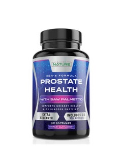 Saw Palmetto Prostate Supplements For Men Dht Blocker For Hair Loss Volume Increaser & Bladder Flow Support Extra Strength Prostate Health Complex 60 Capsules - pzsku/Z7AE1FA650A20D8452127Z/45/_/1695146029/a7067ed0-3bd0-45ad-a530-8ad485d21487