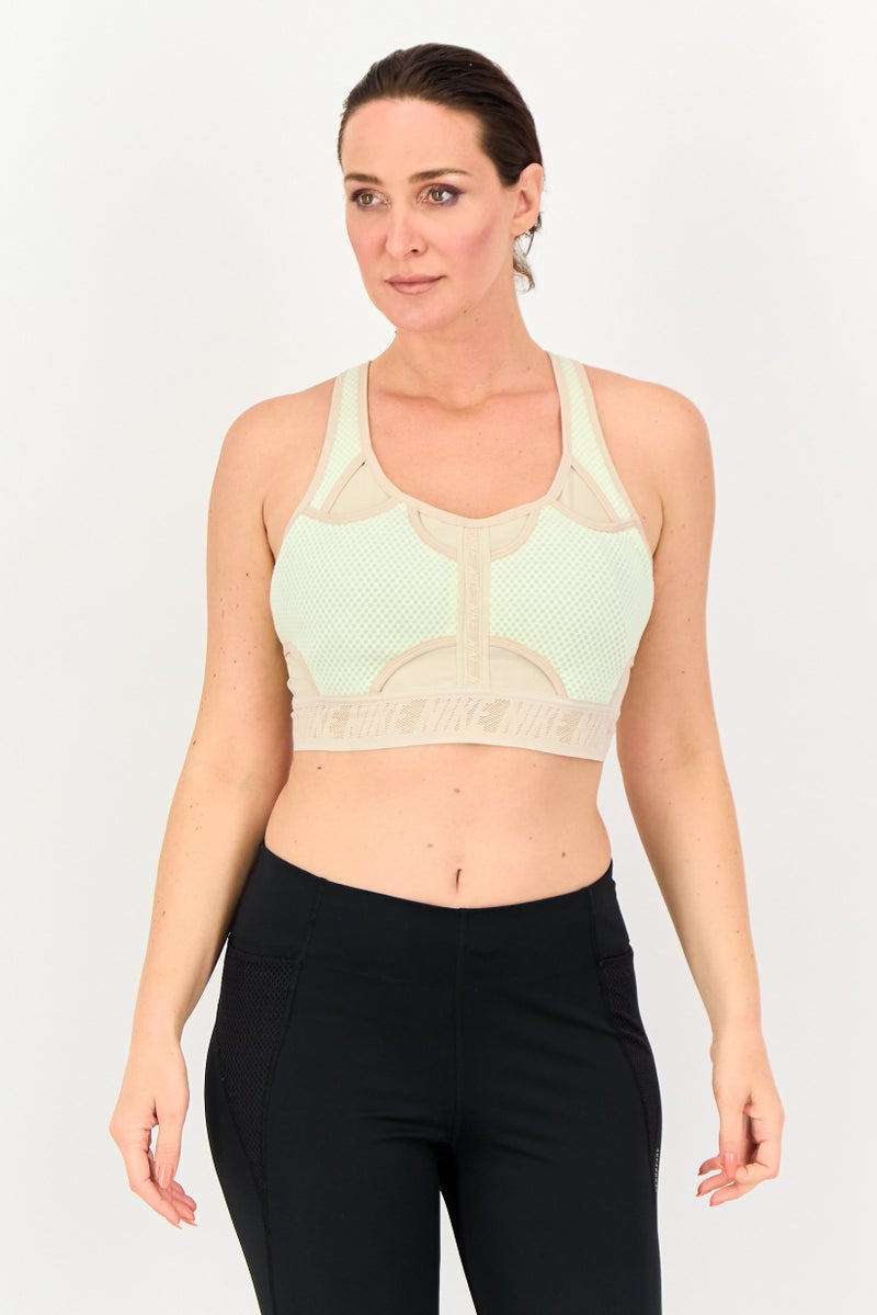 Nike Women Lightly Padded Training Sports Bra, Multicolor - Image 1