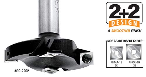 Amana Tool - Spoilboard 2+2 2-1/2" D 1/2 Shk (RC-2251), Industrial Grade - Image 4