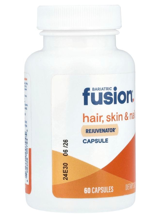 Bariatric Fusion Hair Skin & Nails Rejuvenator 60 Capsules - Image 2