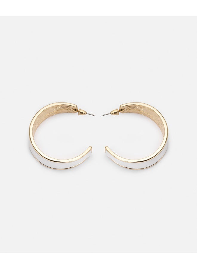 Ipekyol Contrast Hoop Earrings  - Image 2