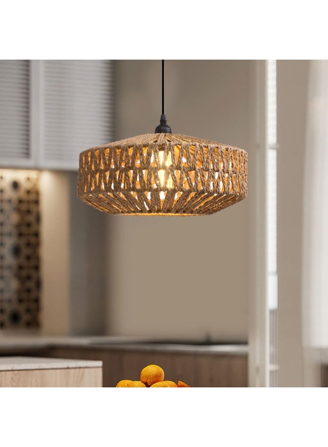 Hummer Bamboo pendant light E27*1L, 650 mm diameter - Image 1