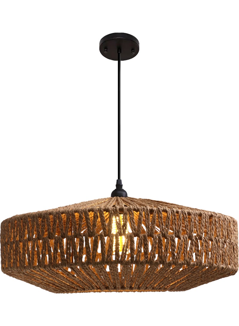 Hummer Bamboo pendant light E27*1L, 650 mm diameter - Image 2