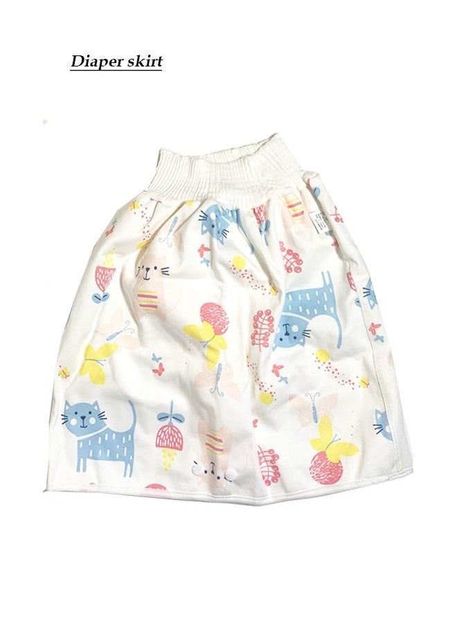 Yameem Toddler Training Washable Waterproof Diaper Skirt  - Image 1