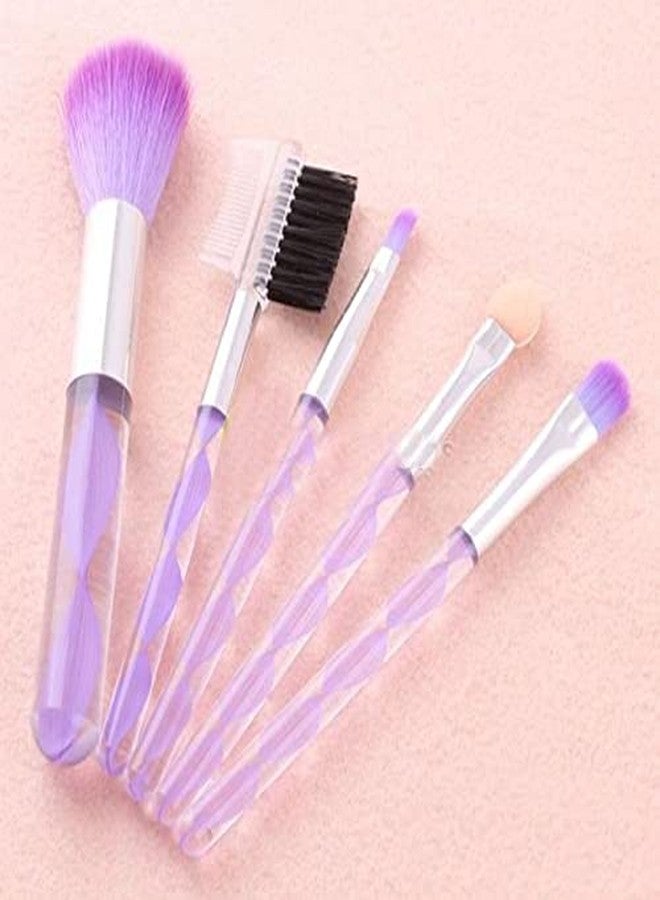 Ekdant Five pieces set of Makeup Brushes - Image 3