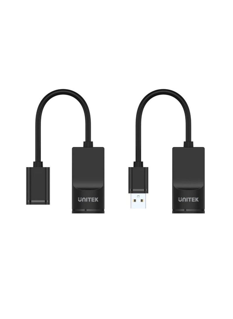 UNITEK UNITEK USB Extender Over Cat 5/Cat 5e Ethernet Cable - High-Speed USB Signal Transmission for Devices Up to 50 Meters - Plug and Play, Compatible with USB 2.0/1.1, Ideal for Printers, Cameras, Keyboards, and More  - Image 3