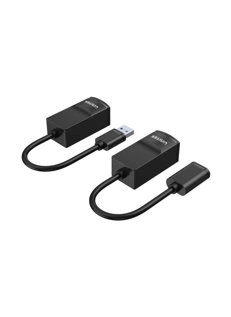 UNITEK UNITEK USB Extender Over Cat 5/Cat 5e Ethernet Cable - High-Speed USB Signal Transmission for Devices Up to 50 Meters - Plug and Play, Compatible with USB 2.0/1.1, Ideal for Printers, Cameras, Keyboards, and More  - Image 2