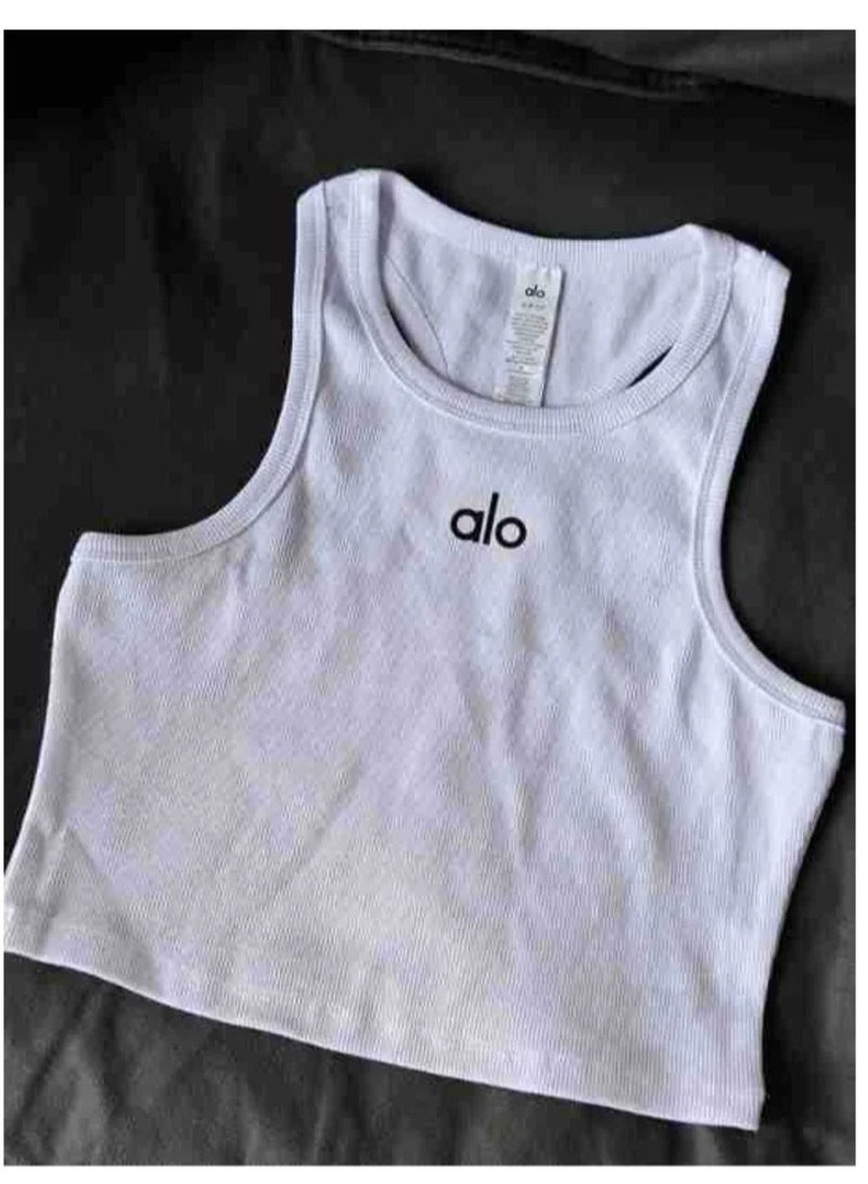 alo sports knit vest