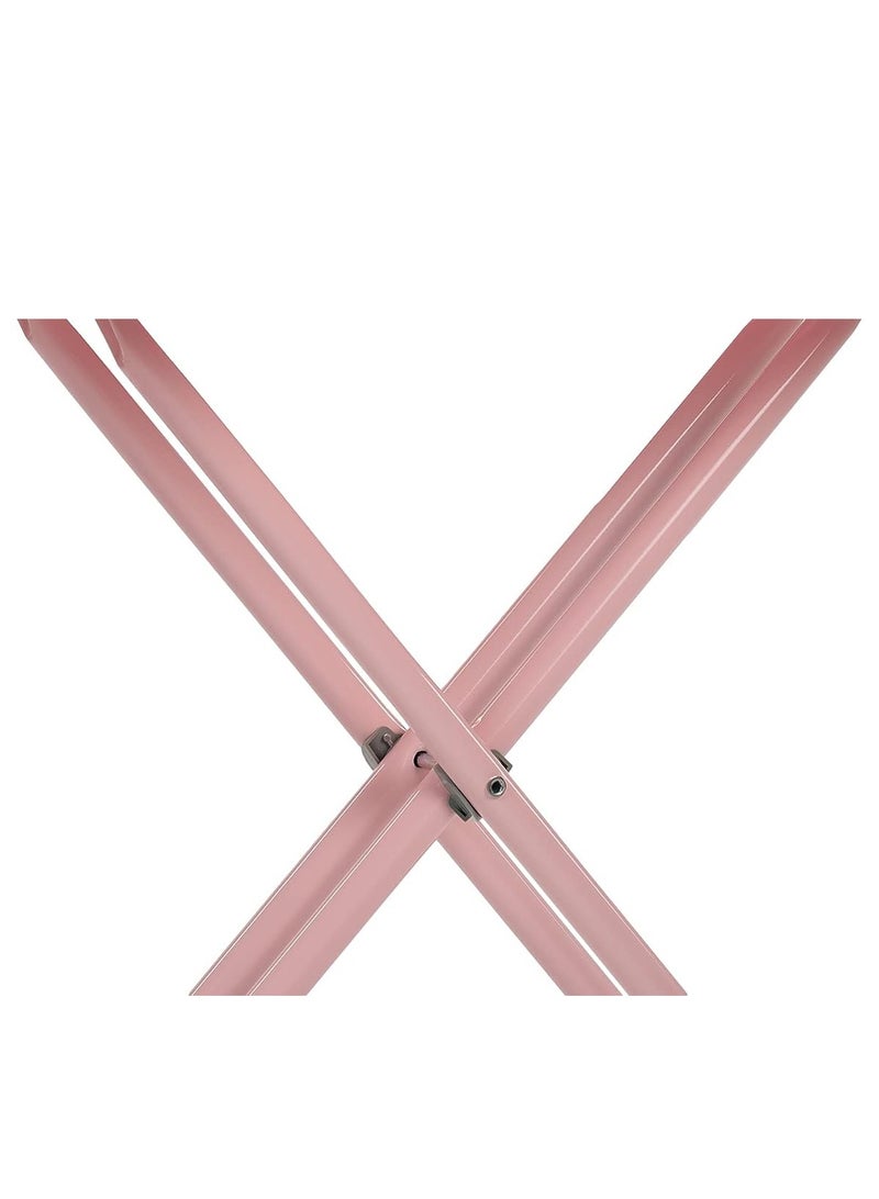 Premium Pink Iron Board With Heat Resistant Cloth Cover & Non-burn Silicon Stoppers, 152x44 cm Table Size