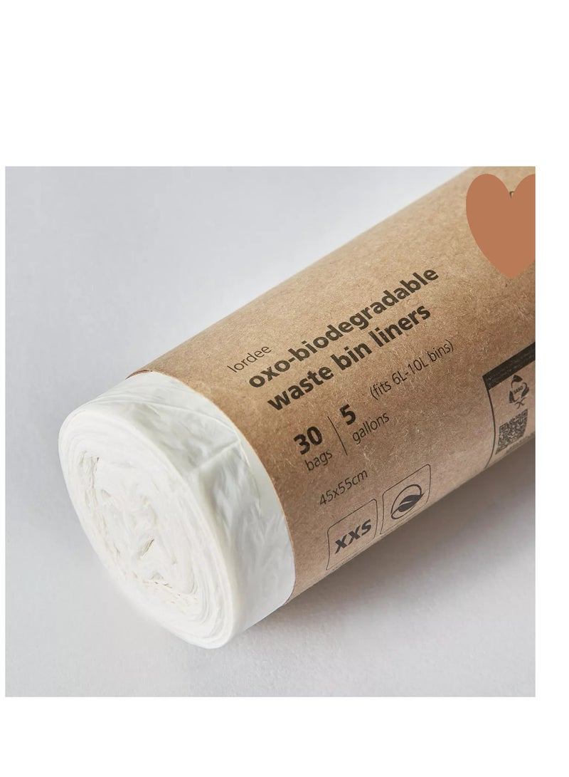 Waste bin liner set of 30 pieces 6-10 litres  - Image 2